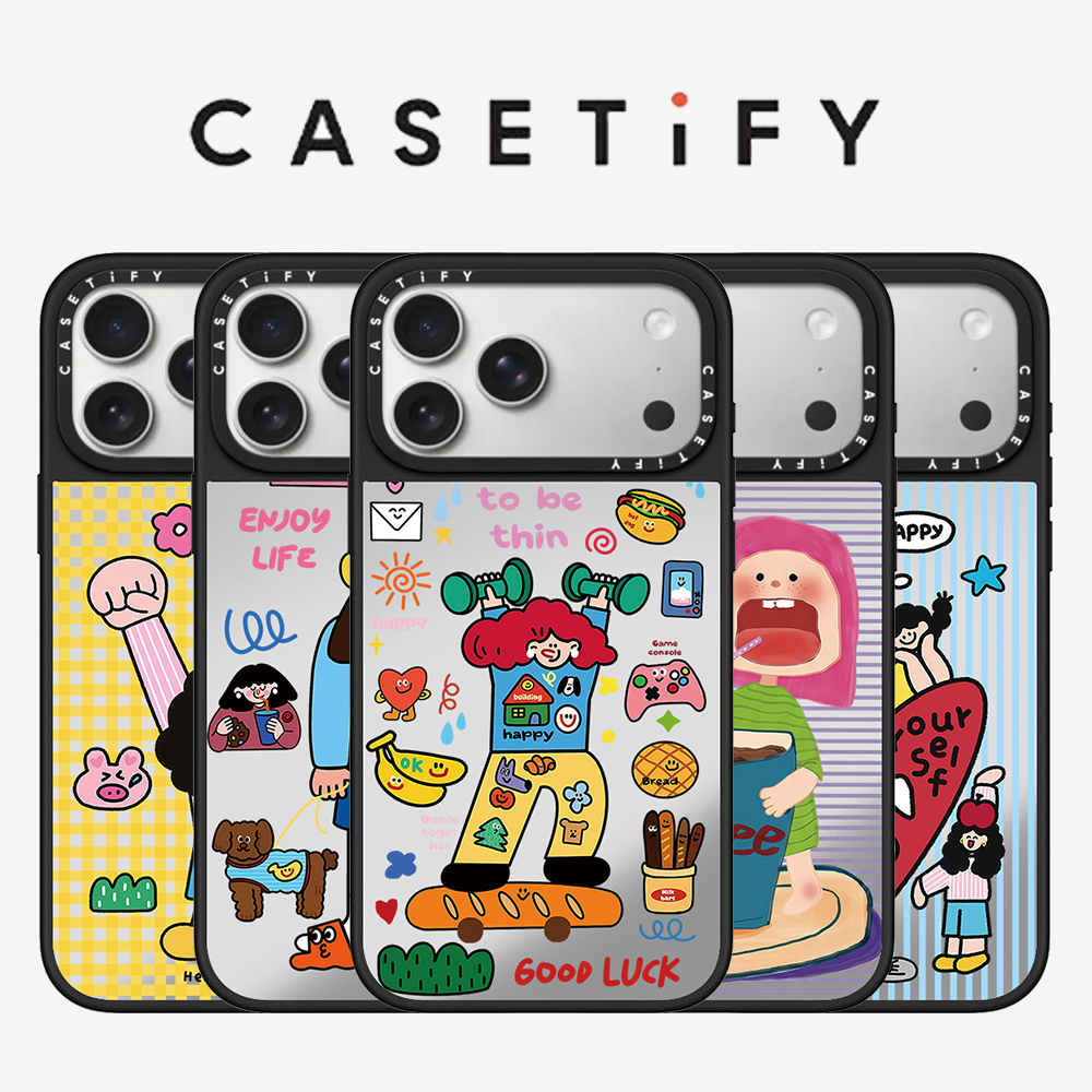 Phone Cases For Girls - CASETiFY Dopamine Girl Pattern Print Series
