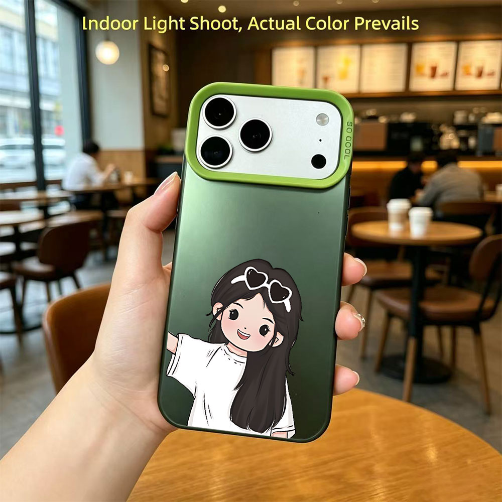 Phone Cases For Girls - Cute Girl Print Matte IMD Phone