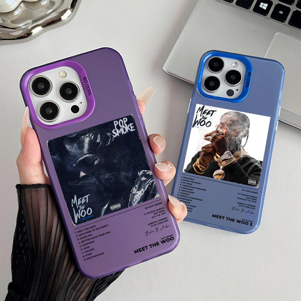 Phone Cases For Iphone 16 - Rapper P-Pop S-Smoke Phone Case Matte