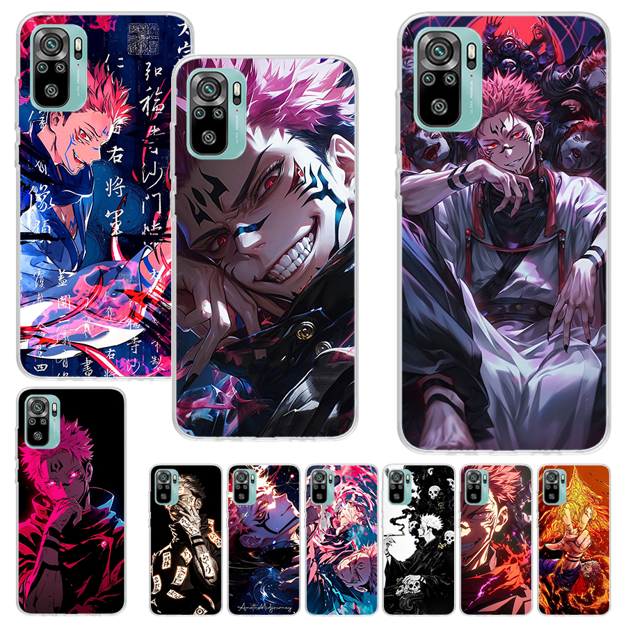Phone Cases Jujutsu Kaisen - Kaisen J-Jujutsu Ryomen Sukuna Soft Case