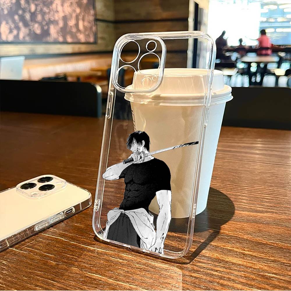 Phone Cases Jujutsu Kaisen - J-Jujutsu K-Kaisen T-Toji F-Fushiguro Phone Case