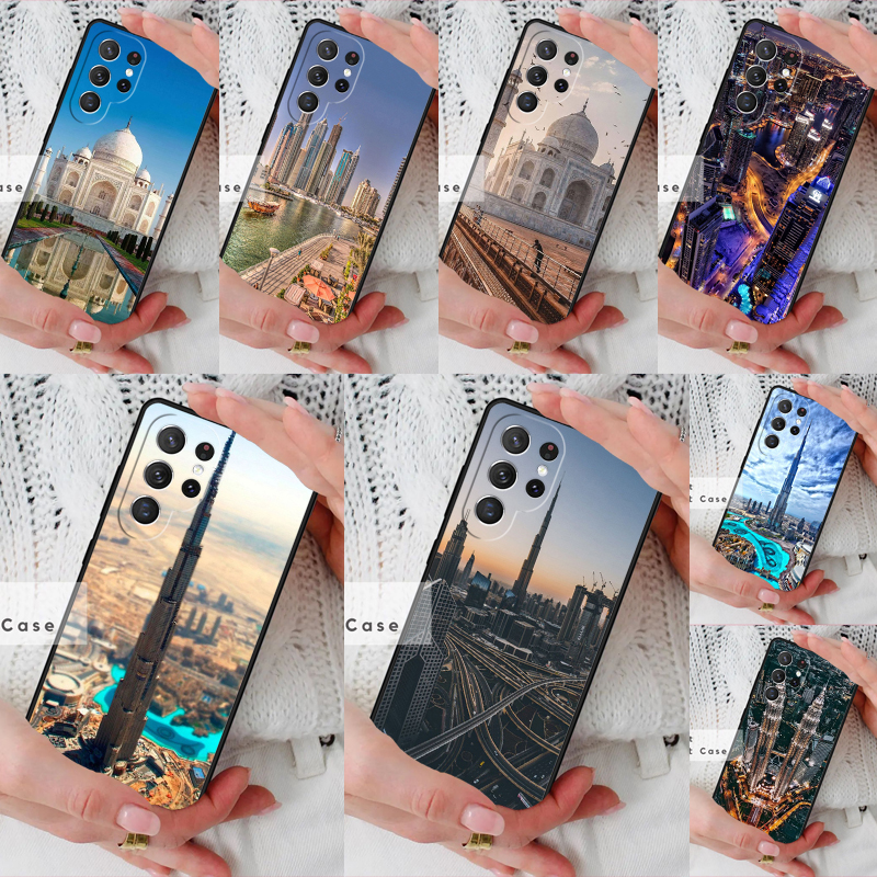 Phone Cases Dubai - Pyramids Taj Mahal Dubai Phone Cover