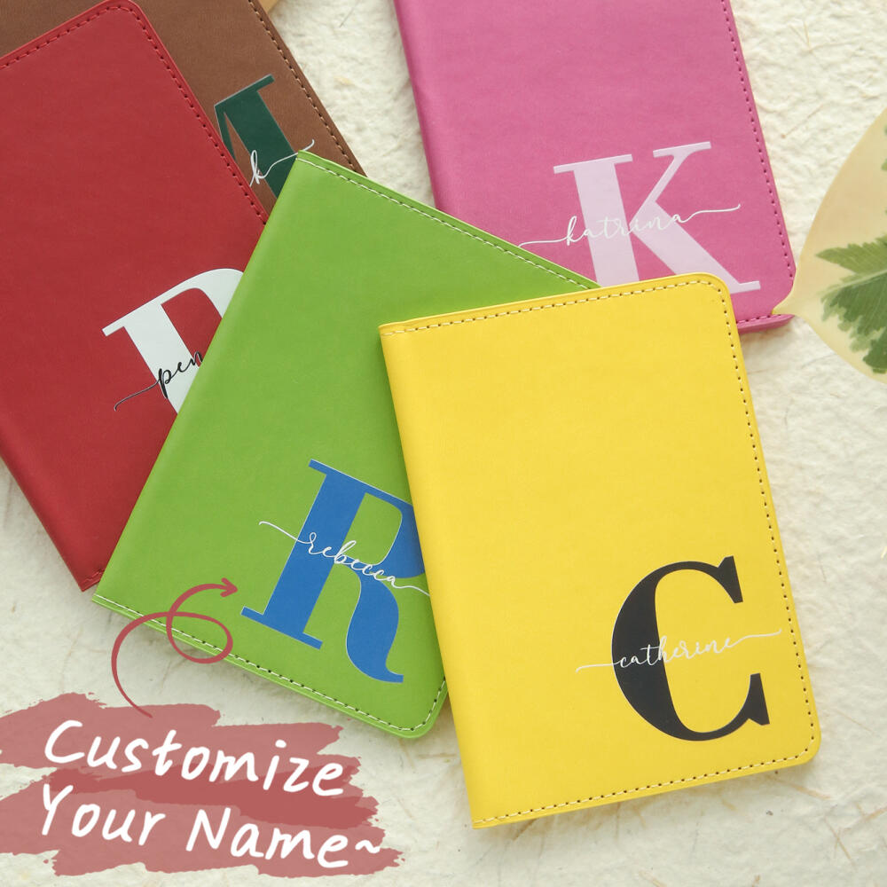 Monogram Custom Case - Custom Initial & Name Print Passport