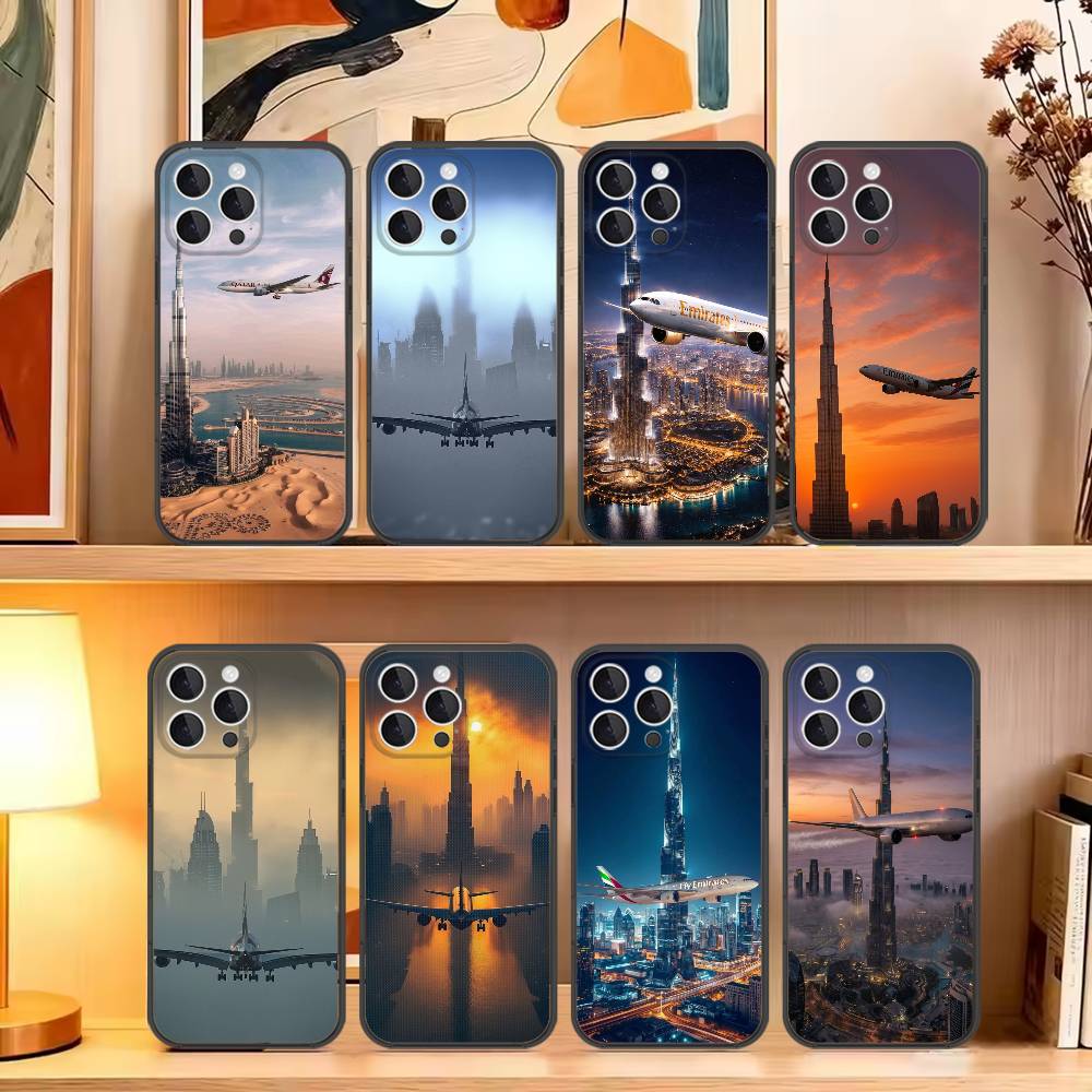 Dubai Burj Khalifa Airplane Ph - Phone Cases Dubai reseña y precio