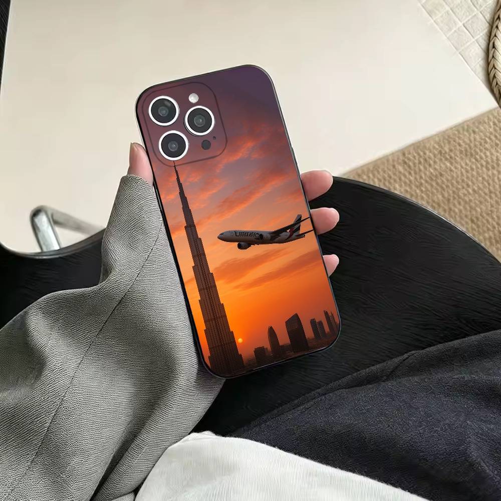 Dubai Burj Khalifa Airplane Ph - Phone Cases Dubai reseña y precio