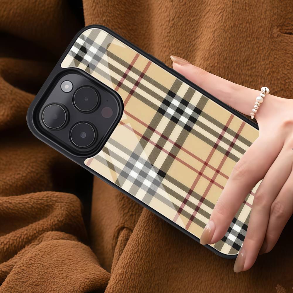 Brown Cloth Pattern Phone Case - Phone Cases Dior reseña y precio