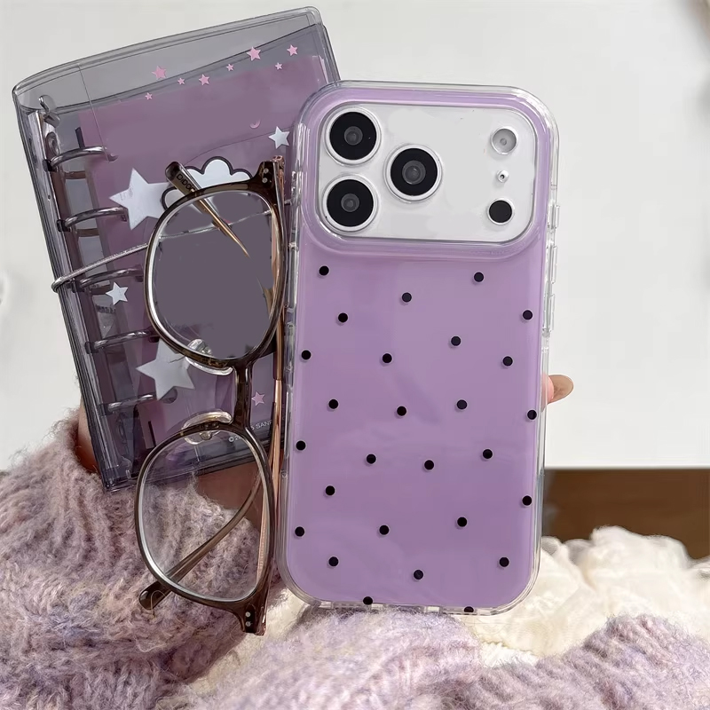 Korean Ins Girl Simple Purple  - Phone Cases For Girls reseña y precio