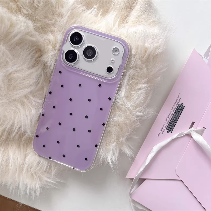 Korean Ins Girl Simple Purple  - Phone Cases For Girls reseña y precio