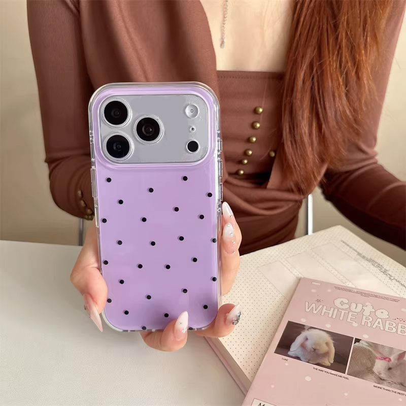 Korean Ins Girl Simple Purple  - Phone Cases For Girls reseña y precio