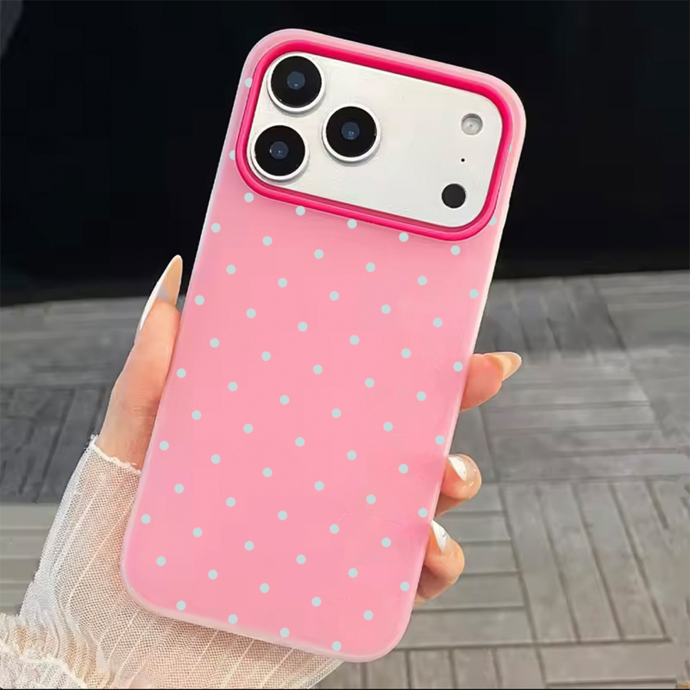 Adorable Light Blue Polka Dot  - Phone Cases Blue reseña y precio