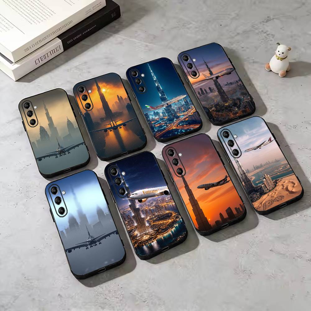 Dubai Burj Khalifa Airplane Ph - Phone Cases Dubai reseña y precio