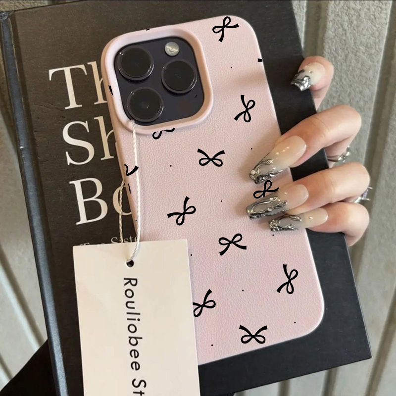 Point Cute Bow Silicone Phone  - Phone Cases Cute reseña y precio