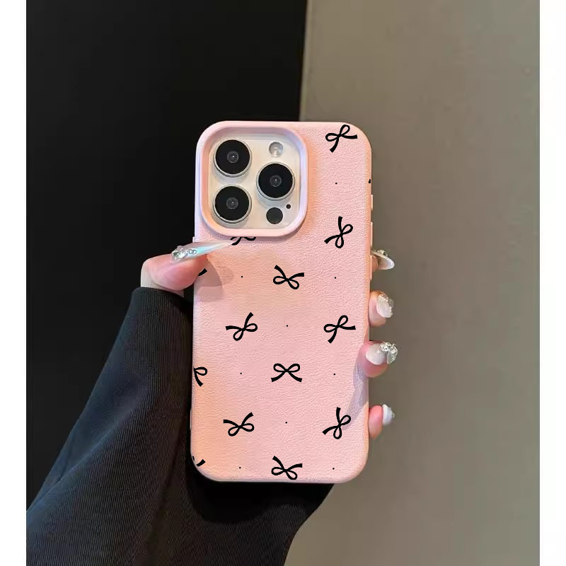 Point Cute Bow Silicone Phone  - Phone Cases Cute reseña y precio