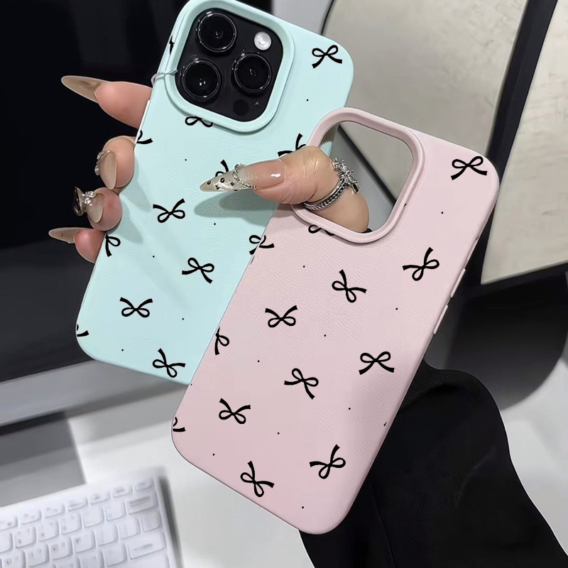 Point Cute Bow Silicone Phone  - Phone Cases Cute reseña y precio