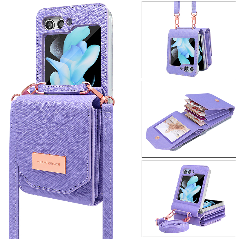 Vietao Crossbody Lanyard Mobil - Flip Leather Case reseña y precio