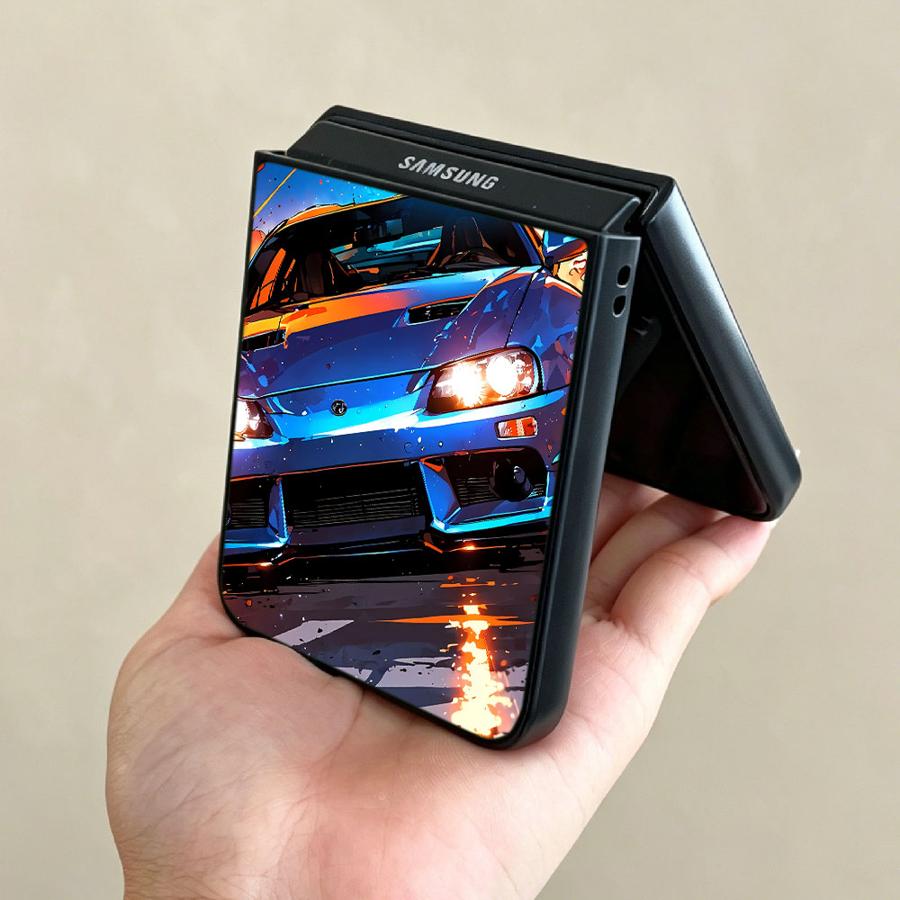 Racing Sports Car Case for Sam - Phone Cases Z Flip 7 reseña y precio