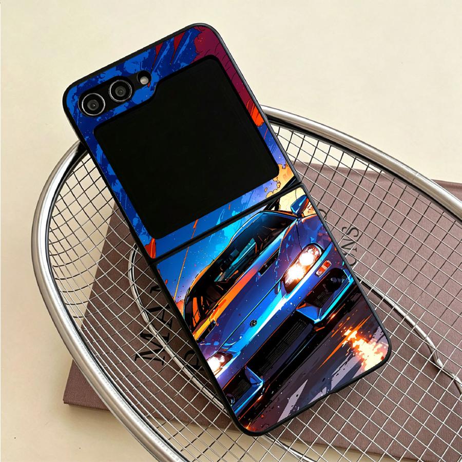 Racing Sports Car Case for Sam - Phone Cases Z Flip 7 reseña y precio