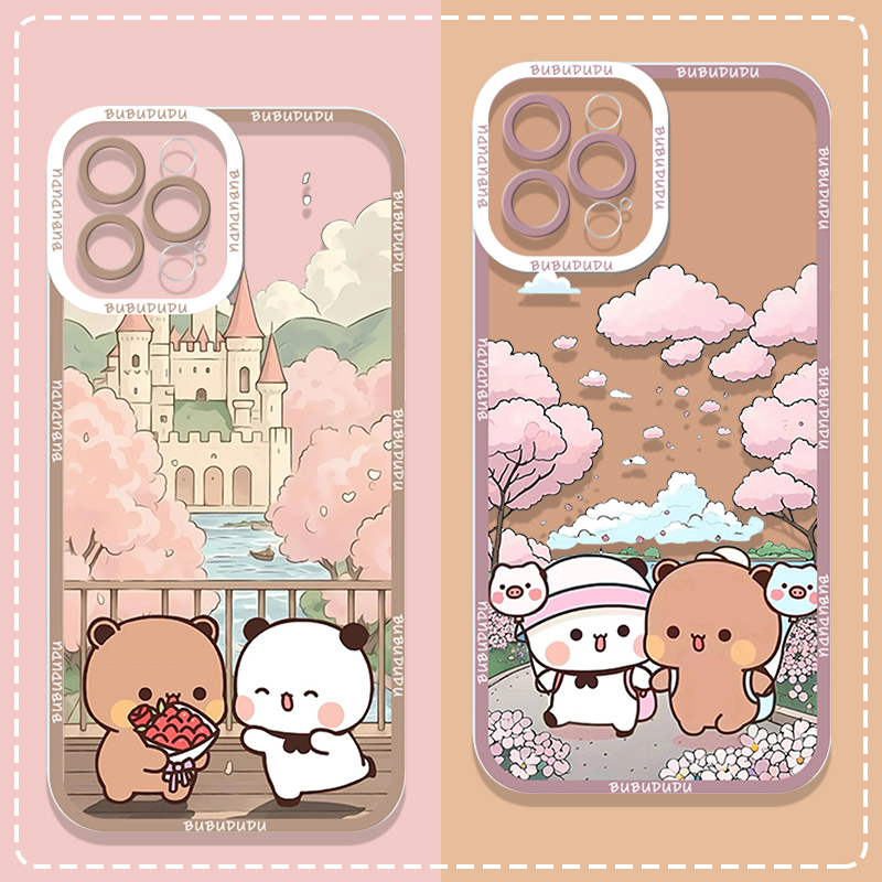Cute BUBU DUDU Couple Clear Ph - Phone Cases Cute reseña y precio