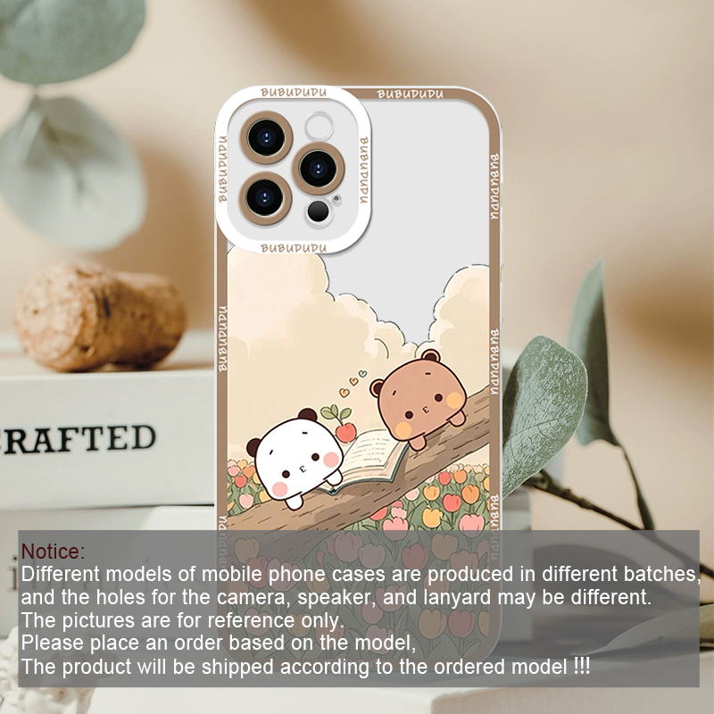 Cute BUBU DUDU Couple Clear Ph - Phone Cases Cute reseña y precio