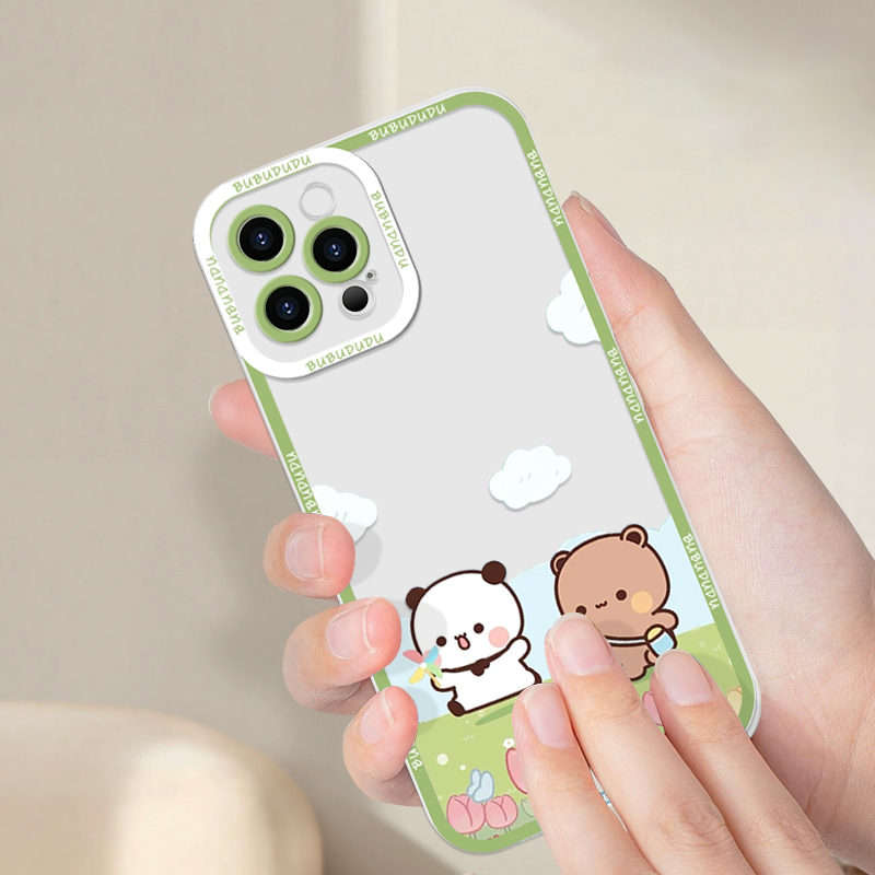 Cute BUBU DUDU Couple Clear Ph - Phone Cases Cute reseña y precio