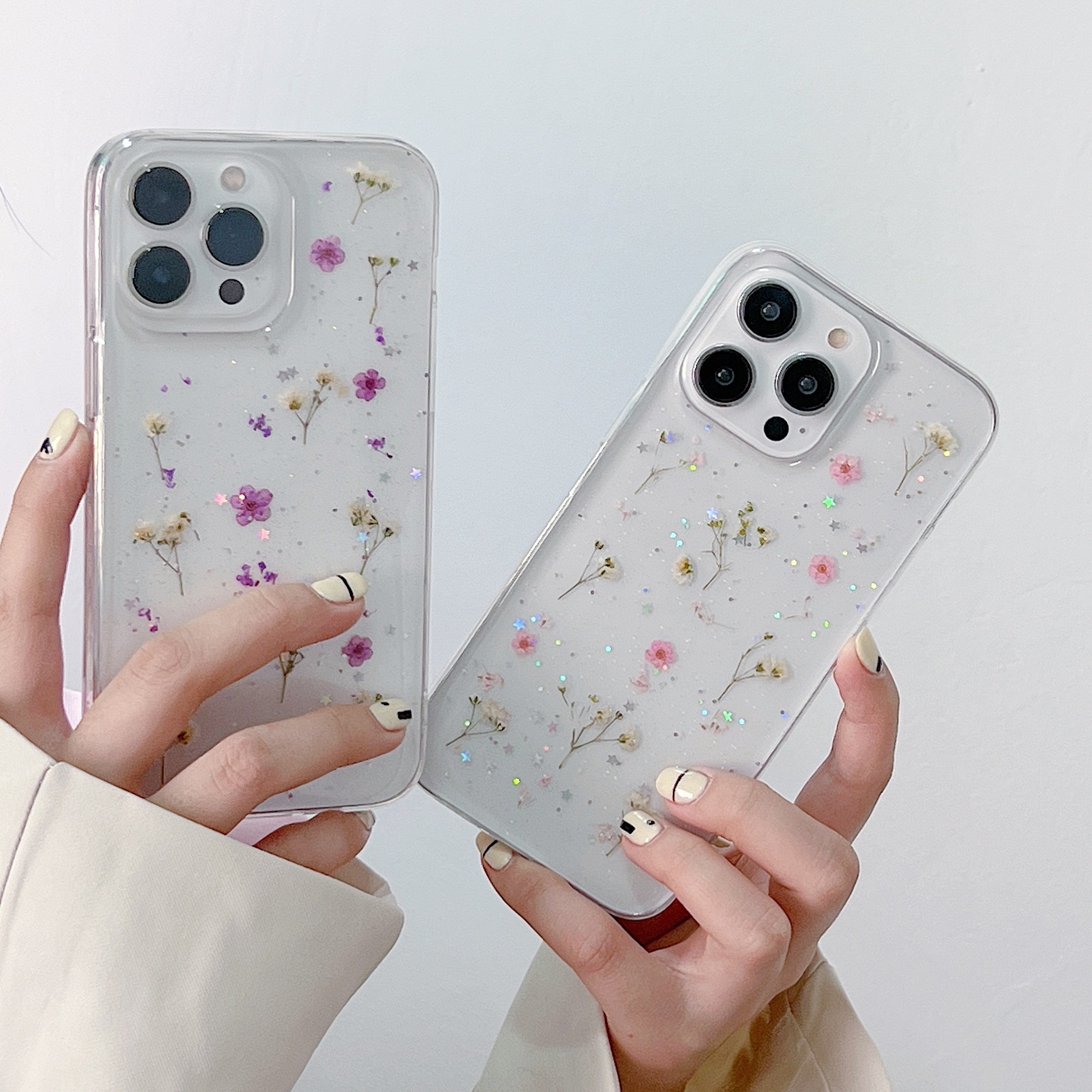 Luxury Dried Real Flower Bling - Phone Cases Ysl reseña y precio