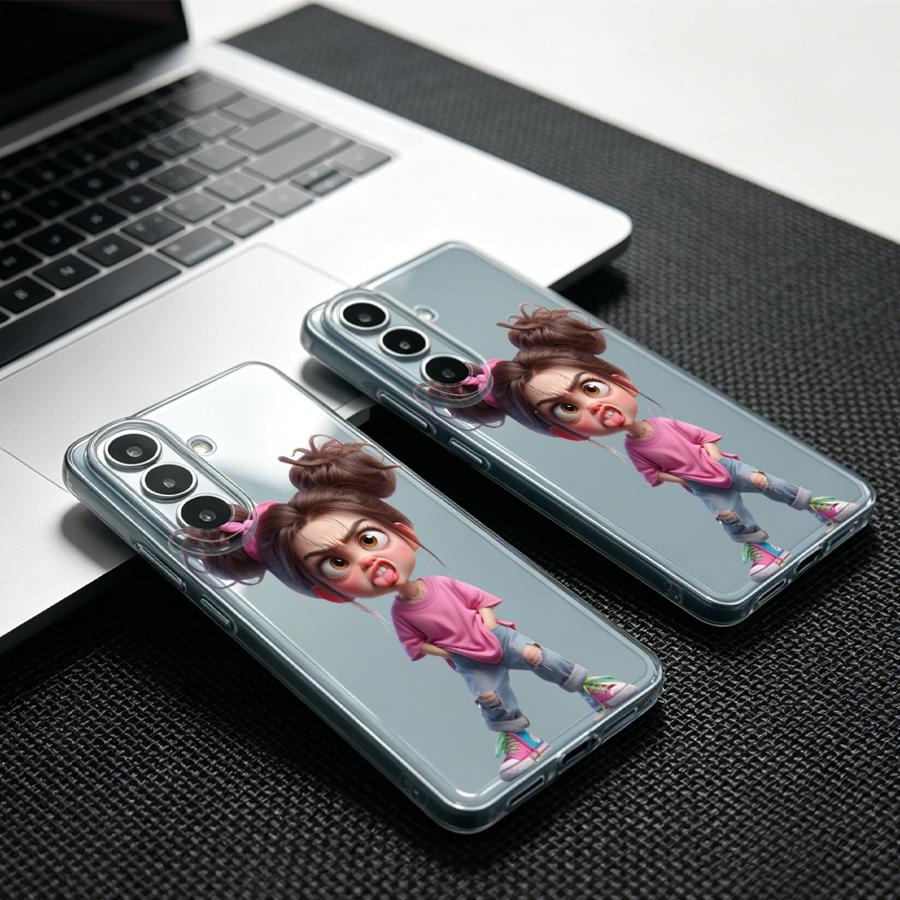 Angry Girl Case for Samsung Ga - Phone Cases For Girls reseña y precio