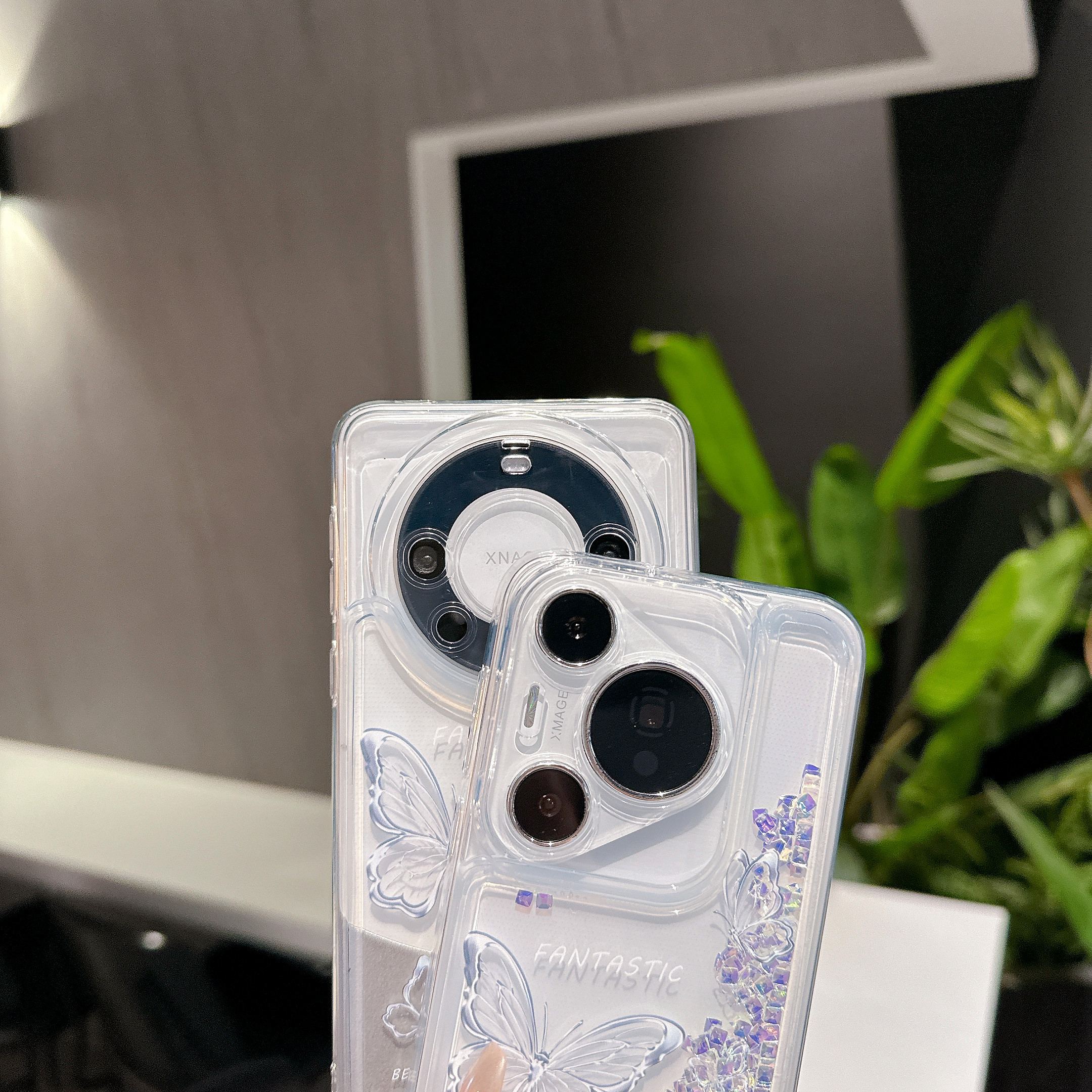 Shockproof Clear Glitter Quick - Phone Cases Ysl reseña y precio
