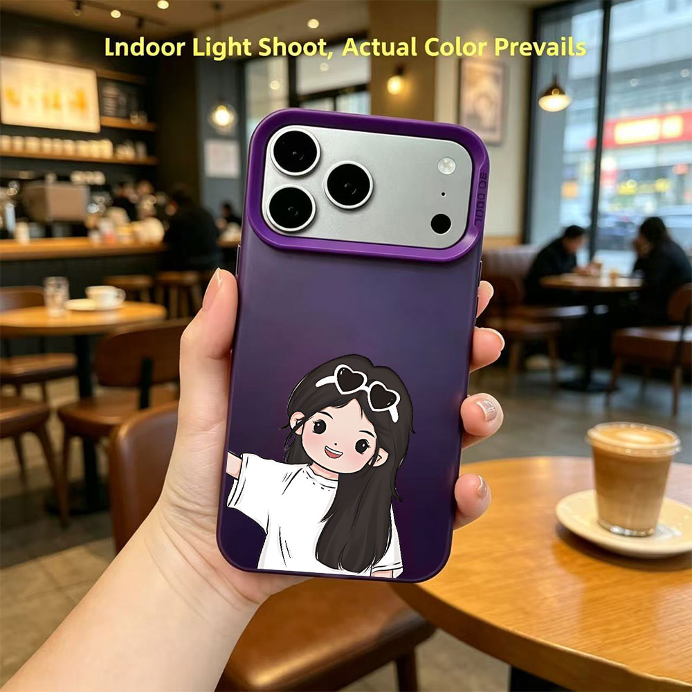 Cute Girl Print Matte IMD Phon - Phone Cases For Girls reseña y precio