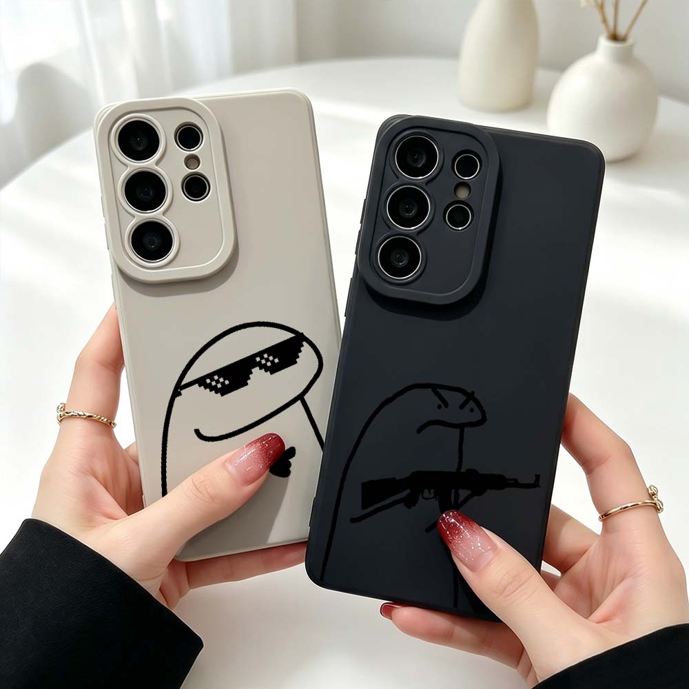 Cartoon Line Man Silicone Case - Phone Cases Men reseña y precio