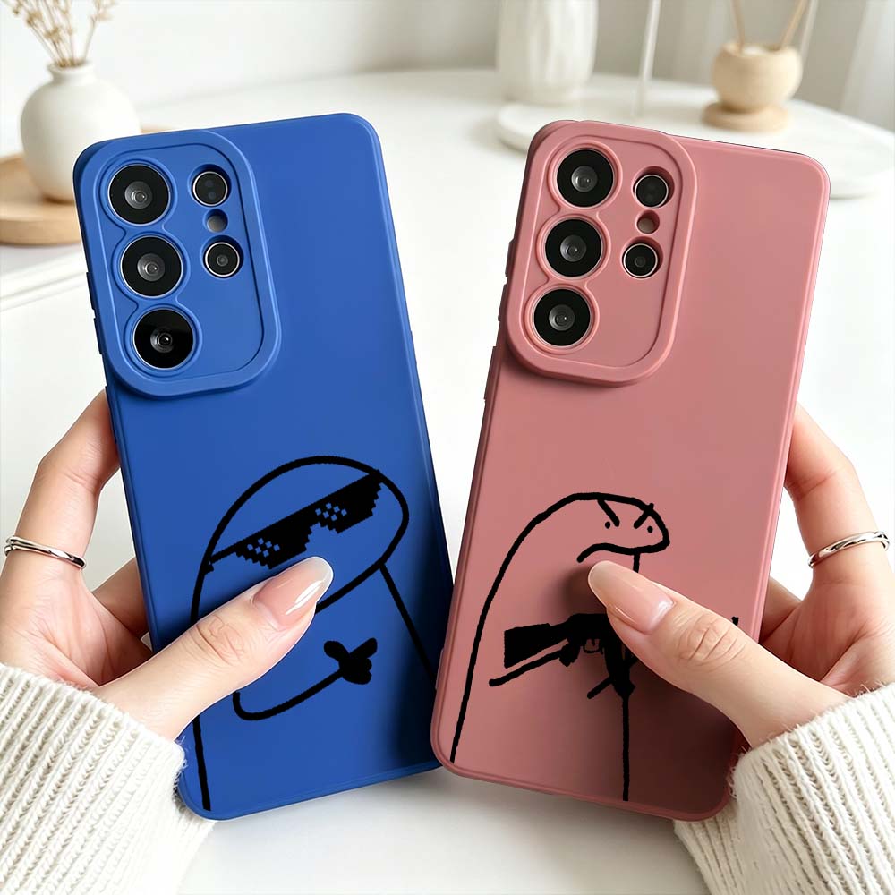 Cartoon Line Man Silicone Case - Phone Cases Men reseña y precio