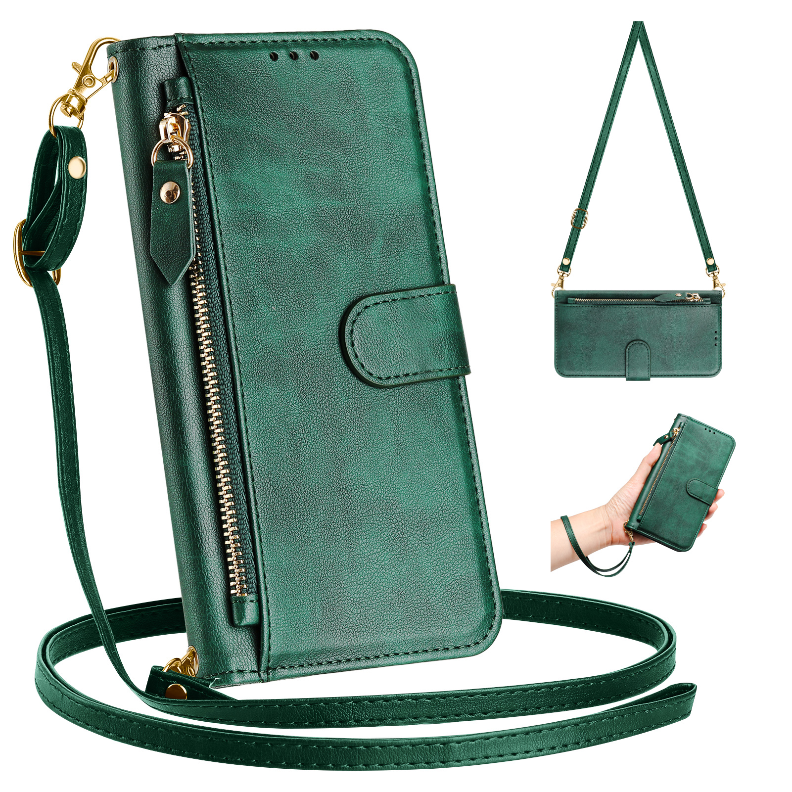 Leather Wallet Case For POCO X - Flip Leather Case reseña y precio