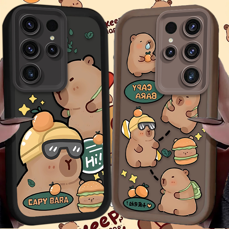 Cute Hamburger Capybara Soft P - Phone Cases Cute reseña y precio