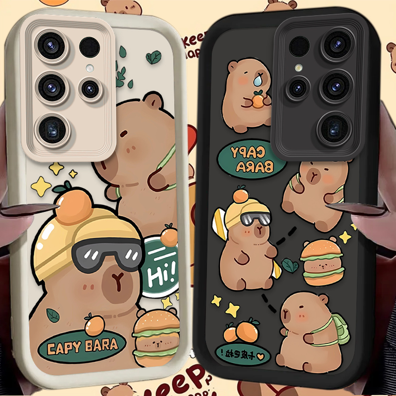 Cute Hamburger Capybara Soft P - Phone Cases Cute reseña y precio