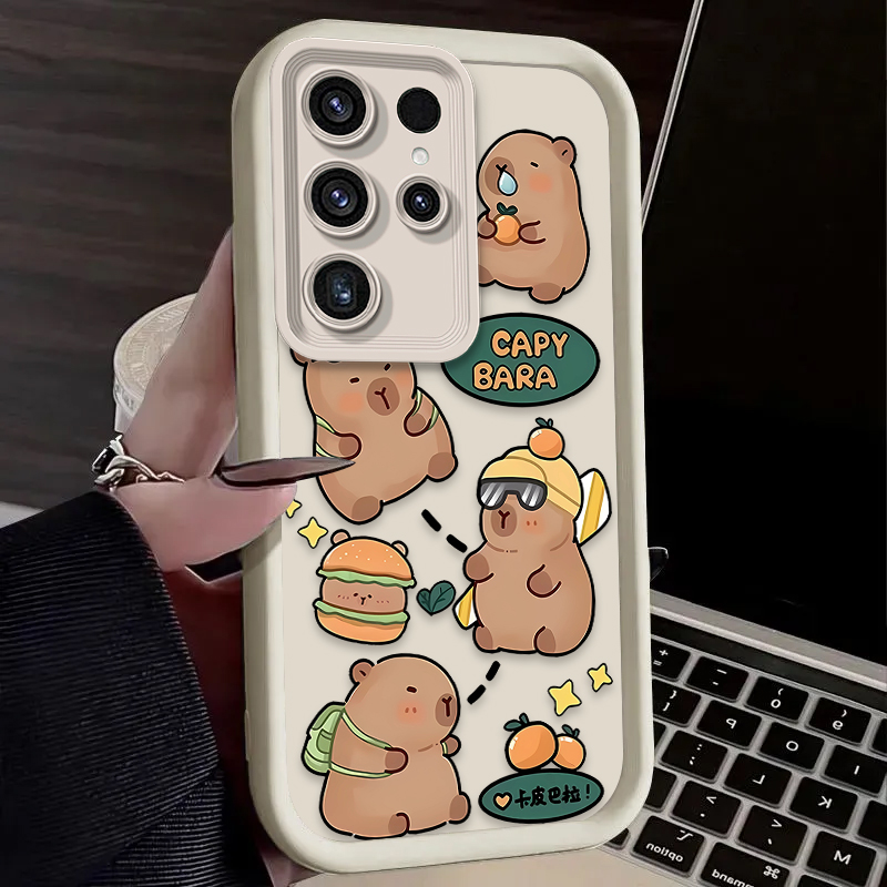 Cute Hamburger Capybara Soft P - Phone Cases Cute reseña y precio