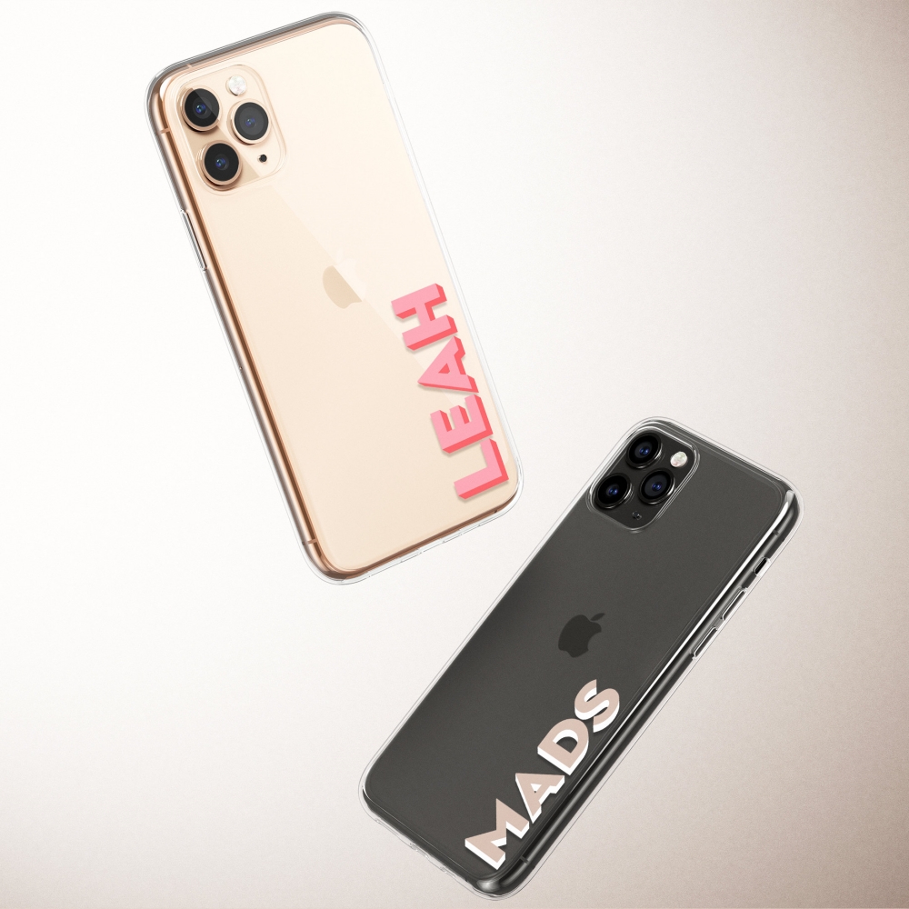 Soft Clear Initial Letters Pho - Monogram Custom Case reseña y precio
