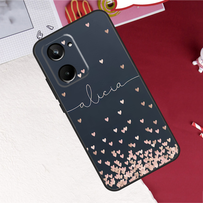 Custom Polka Dots Rose Gold Mo - Monogram Custom Case reseña y precio
