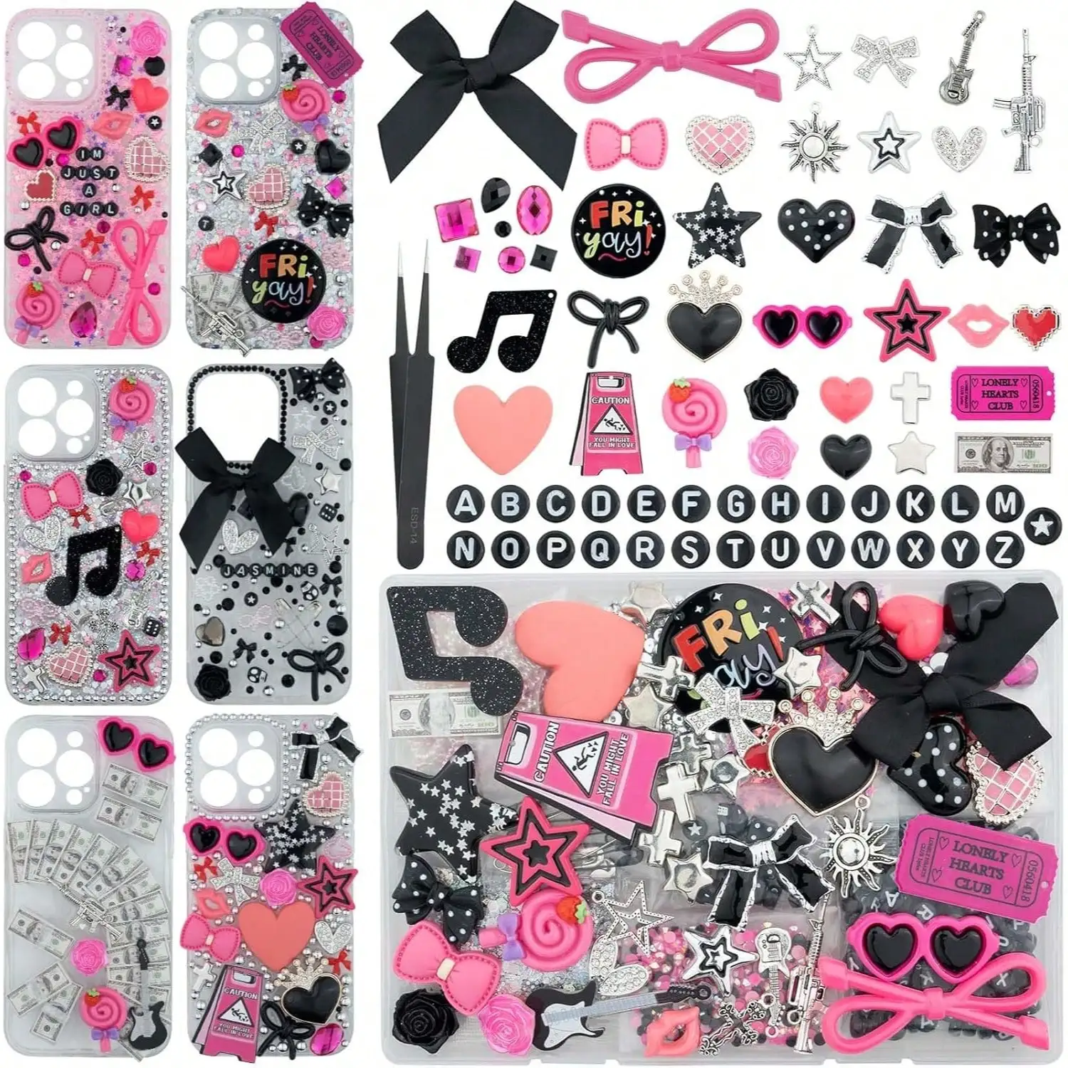 1050 Pcs Junk Phone Case Charm - Phone Cases Junk reseña y precio