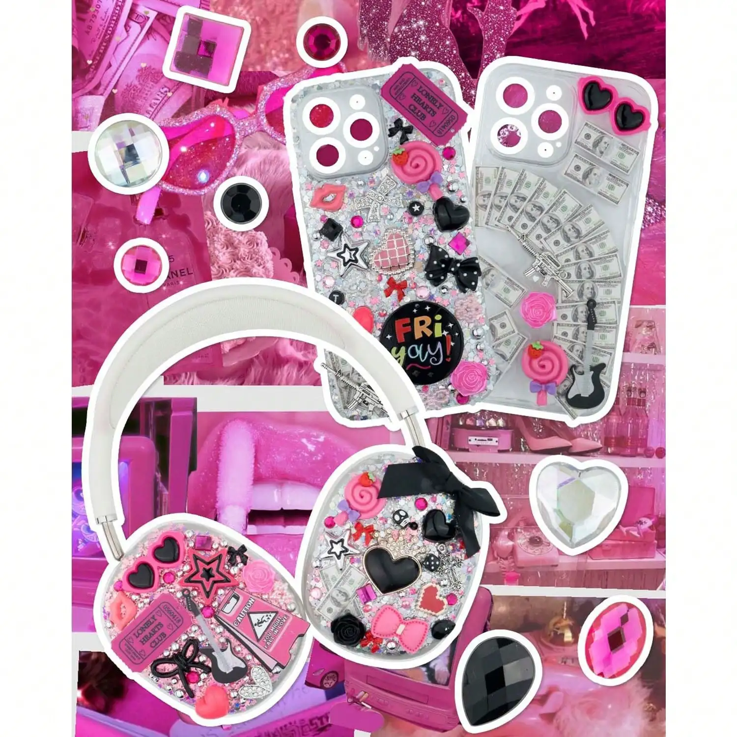 1050 Pcs Junk Phone Case Charm - Phone Cases Junk reseña y precio