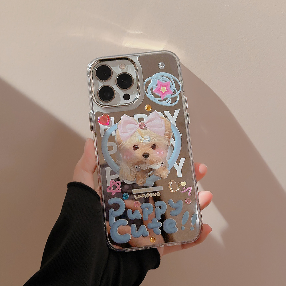 Cute Cartoon Puppy DIY Diamond - Phone Cases Diy reseña y precio