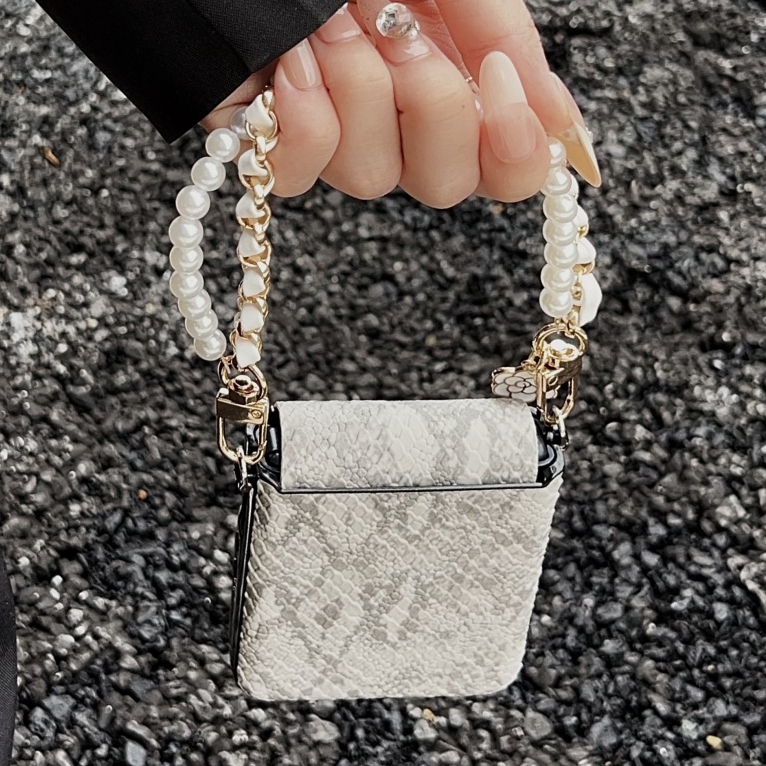 Luxurious Snake Texture Leathe - Flip Leather Case reseña y precio