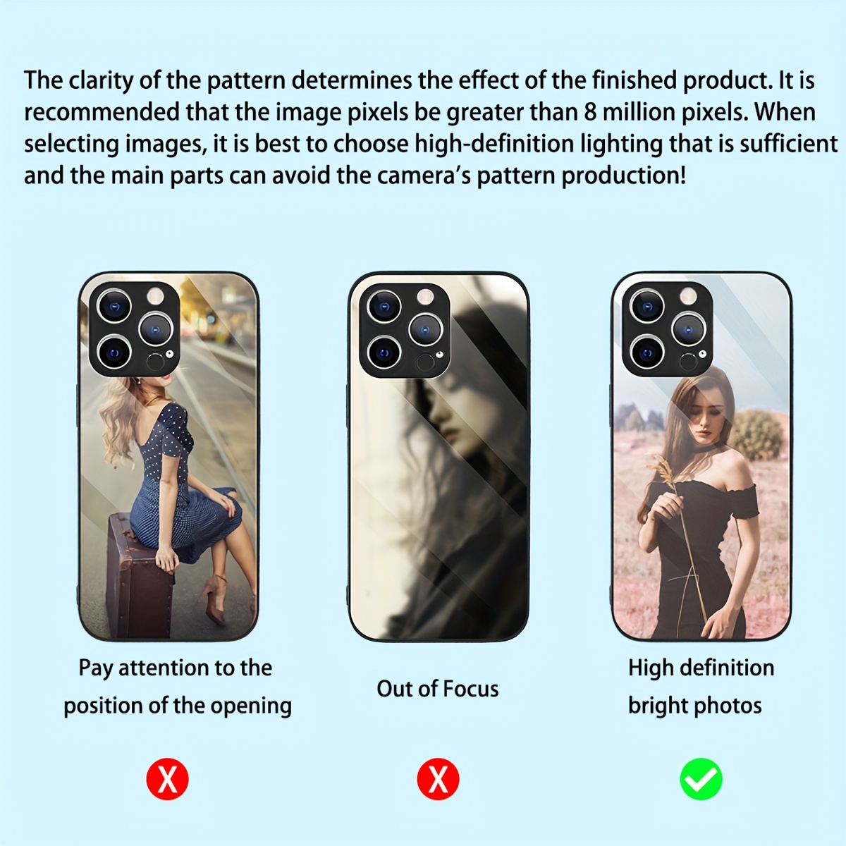 Custom Photo Mirror Glass Case - Phone Cases Diy reseña y precio