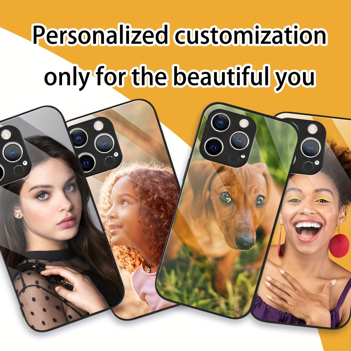 Custom Photo Mirror Glass Case - Phone Cases Diy reseña y precio