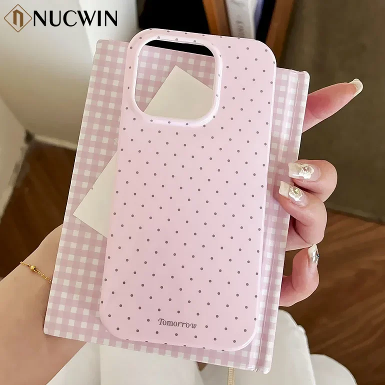 INS Polka Dot Small Fresh Mobi - Phone Cases Ysl reseña y precio