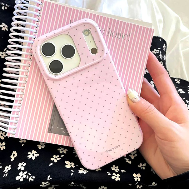 INS Polka Dot Small Fresh Mobi - Phone Cases Ysl reseña y precio