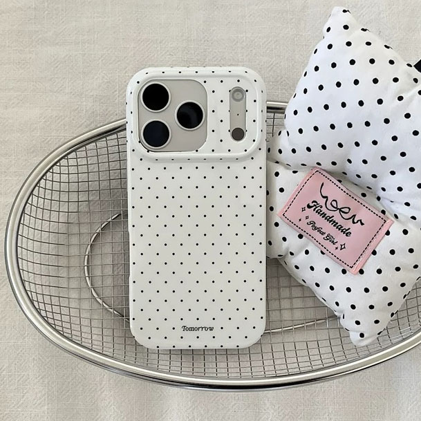 INS Polka Dot Small Fresh Mobi - Phone Cases Ysl reseña y precio