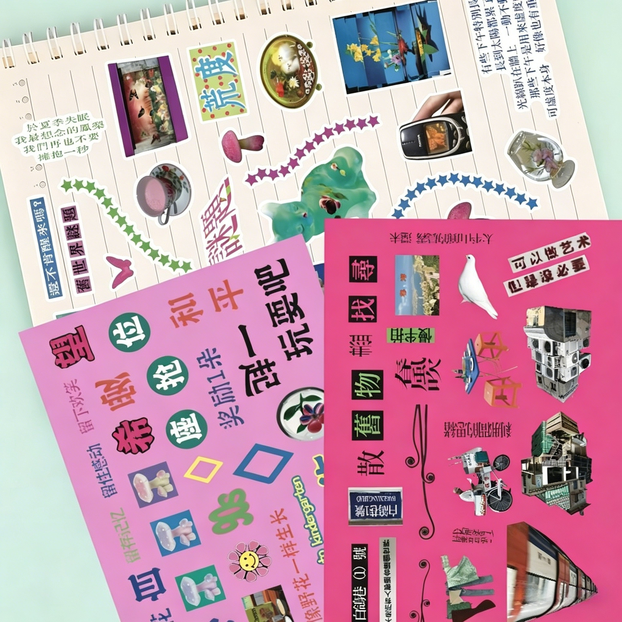8 sheets y2k Dreamcore Retro H - Phone Cases Junk reseña y precio