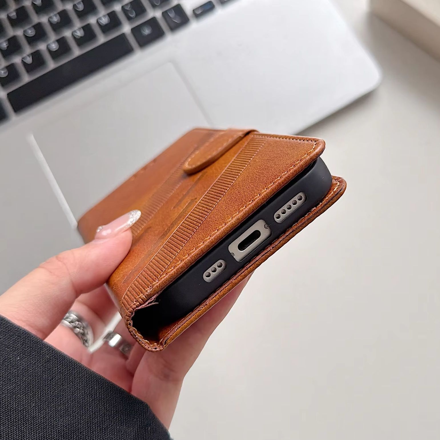 Flip Wallet PU Leather Phone C - Flip Leather Case reseña y precio