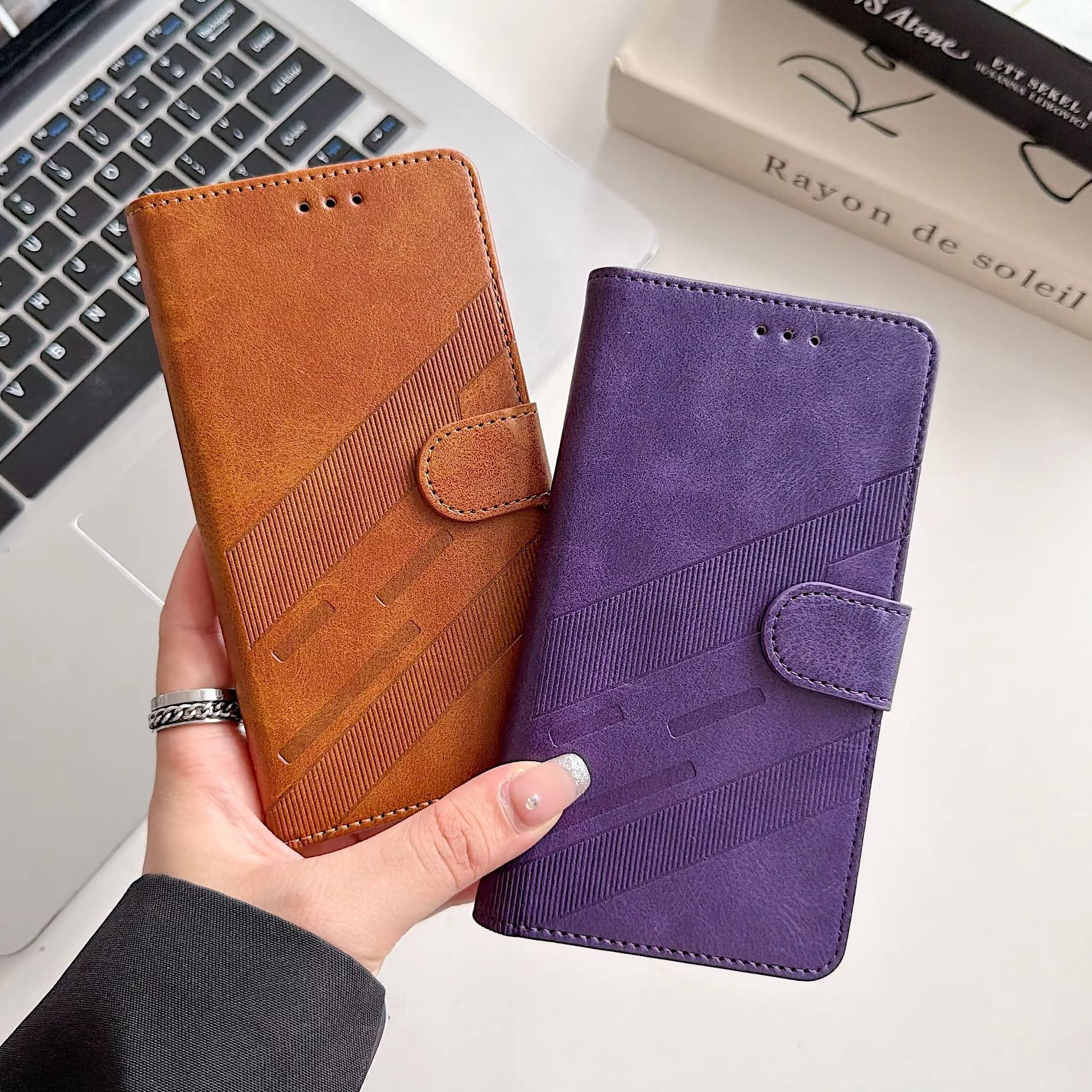 Flip Wallet PU Leather Phone C - Flip Leather Case reseña y precio