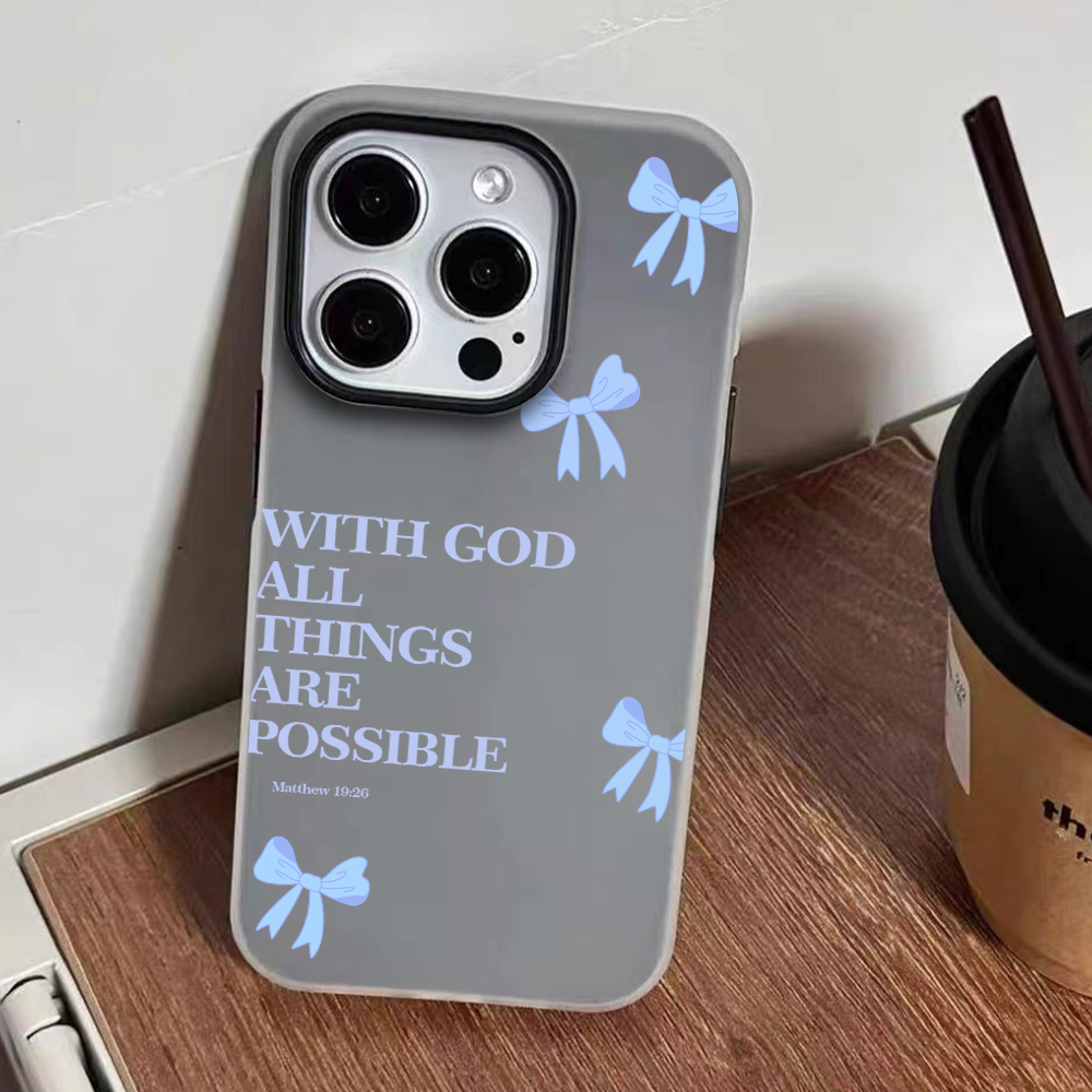 Christian Bible Bow Girl Phone - Phone Cases For Iphone 16 reseña y precio