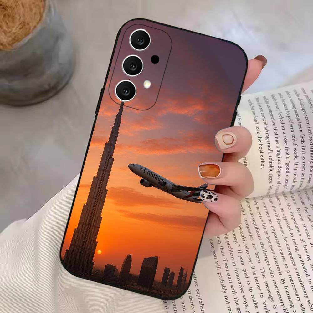 Dubai Burj Khalifa Airplane ph - Phone Cases Dubai reseña y precio
